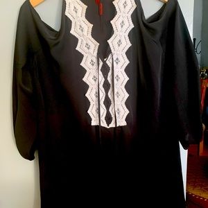 Women cold shoulder blouse